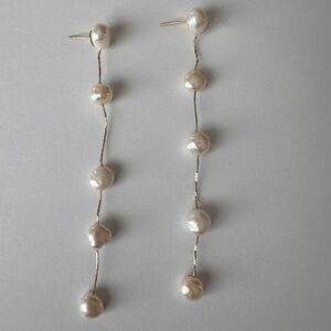 Real Pearls 925 earrings